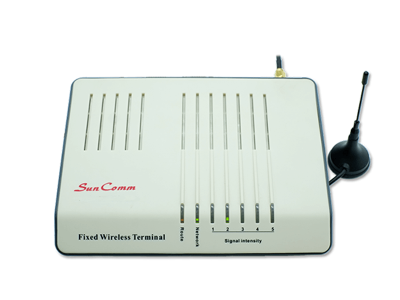 terminal sans fil fixe cdma avec 1 port sim, 2tel